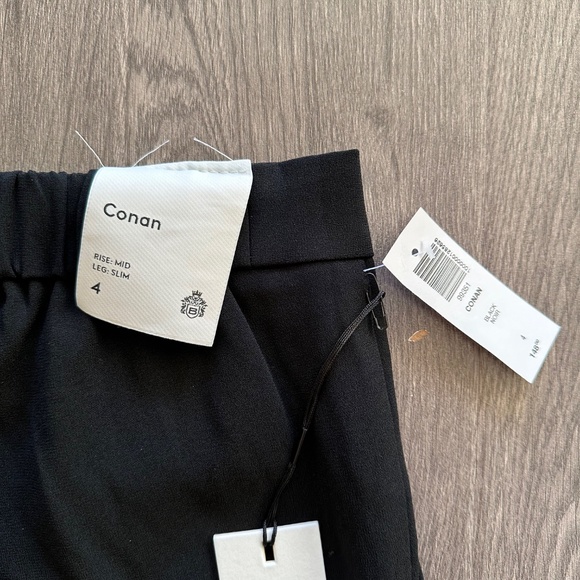 Aritzia Babaton Conan Black Trouser Pant - NWT - Picture 4 of 7
